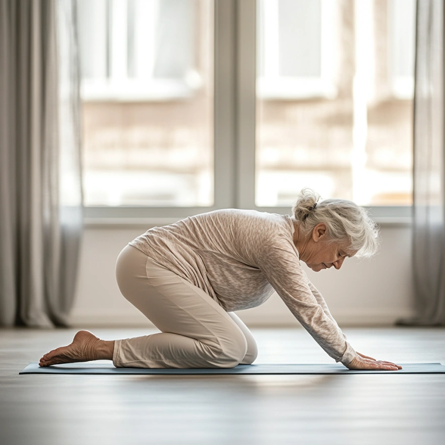 Кіт-корова - гнучкість хребта